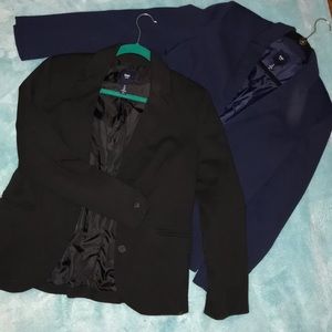 Gap blazers navy and black